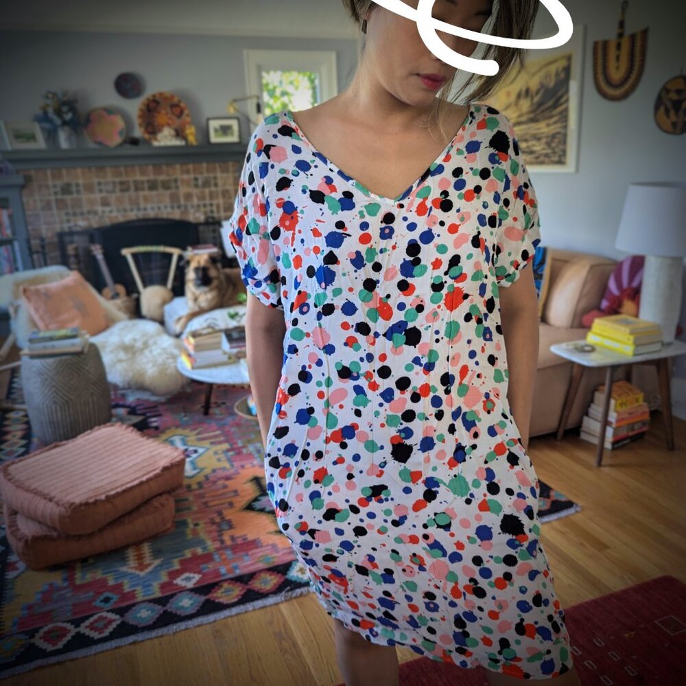 Bright midi dress by Preen